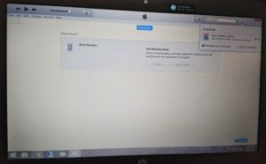 ipod disabled connect to itunes