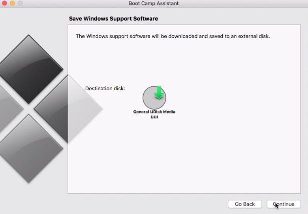 Install windows on Macbook using Bootcamp